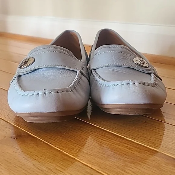 Light Blue Loafers - Picture 3 of 7